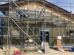 事務所新装工事