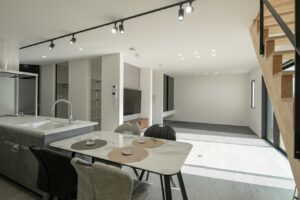 【施工事例】廊下のない回遊動線で暮らす「日吉津の家5」